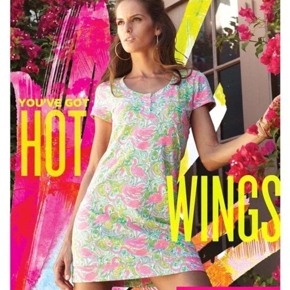 Floral Pink and Green Women's Dress